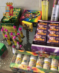 Botti illegali, maxi sequestro della Polizia di Stato nella città vecchia