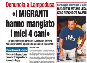 Ricordate “i quattro cani mangiati dai migranti” a Lampedusa? Erano tutte balle