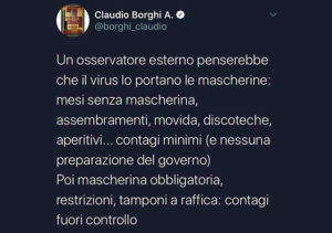 E quindi venne il deputato leghista per il quale il freddo lo portano le giacche a vento? #LaProvocazione