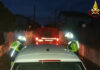 Catania. I Vigili del Fuoco salvano due persone in auto circondate dall’acqua