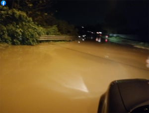 Maltempo: piogge torrenziali nel Casertano, strade come corsi d’acqua