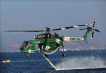 Vasto incendio nell’Agrigentino minaccia un paese. Canadair al lavoro